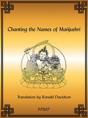 cover image of Chanting the Names of Manjushri eBook